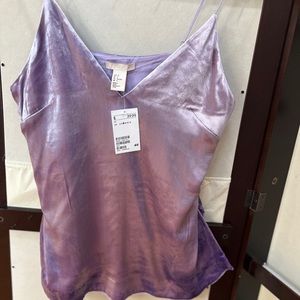 H&M Divided Lavender V-Neck Tanktop